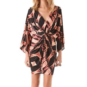 Tbags Los Angeles Cinched Waist Dress